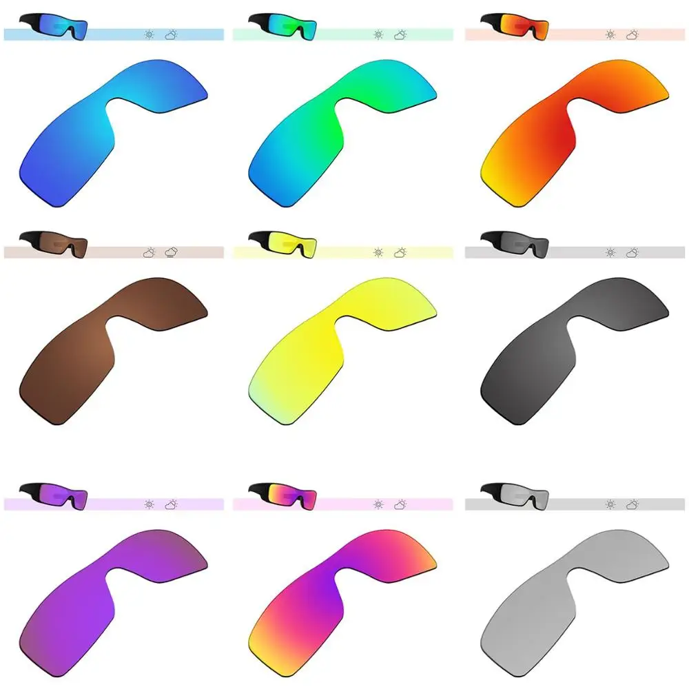 Glintbay Polarized Replacement Sunglasses Lenses for Oakley Batwolf -Multiple Options
Glintbay Polarized Replacement Sunglasses Lenses for Oakley Batwolf -Multiple Options