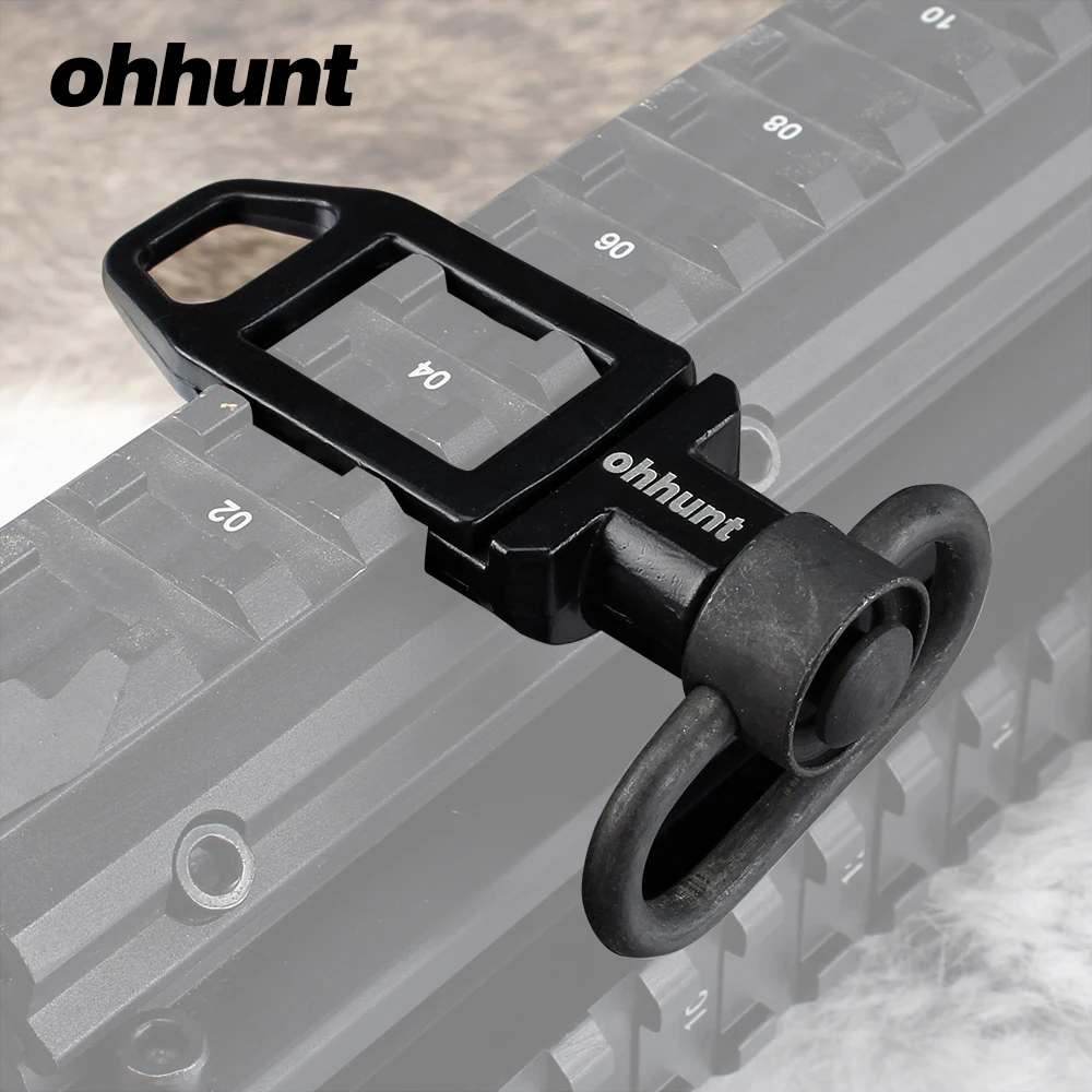 ohhunt 2PCs Push Button Quick Detach Low Profile Ambush Loop Attachment Point Sling Swivel Rail Mount Hunting Gun Accessories
ohhunt 2PCs Push Button Quick Detach Low Profile Ambush Loop Attachment Point Sling Swivel Rail Mount Hunting Gun Accessories