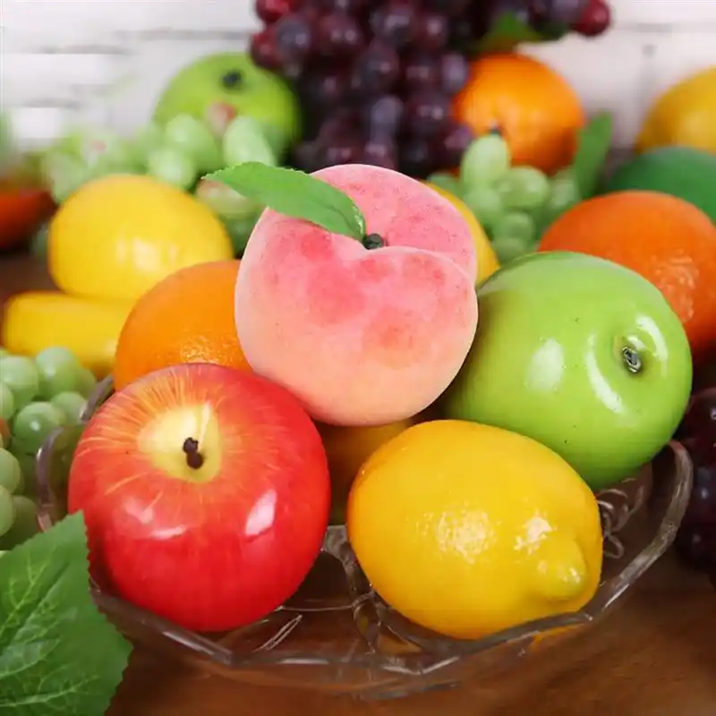 Artificial Fruit Lifelike Realistic Fake Fruits Decorative