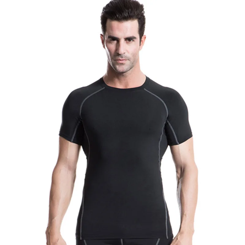 Elastic Pressing O Neck Men T Shirt Mens Fashion Short Sleeve Tshirt Fitness Casual Male T-shirt 2019 Brand Clothing Tee Tops
Elastic Pressing O Neck Men T Shirt Mens Fashion Short Sleeve Tshirt Fitness Casual Male T-shirt 2019 Brand Clothing Tee Tops