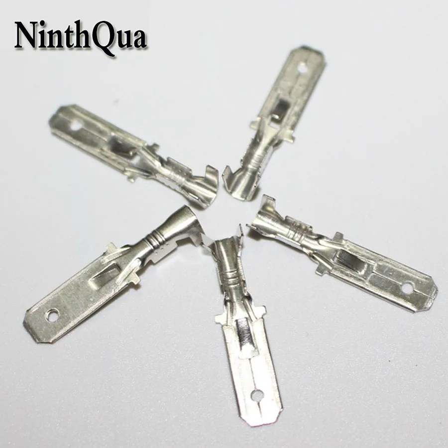 50Pcs 6.3mm Male Crimp Spade Terminal Connection 6.3 mm Long Terminals Adaptor Connector Car Auto Boat Modified Accessories
50Pcs 6.3mm Male Crimp Spade Terminal Connection 6.3 mm Long Terminals Adaptor Connector Car Auto Boat Modified Accessories