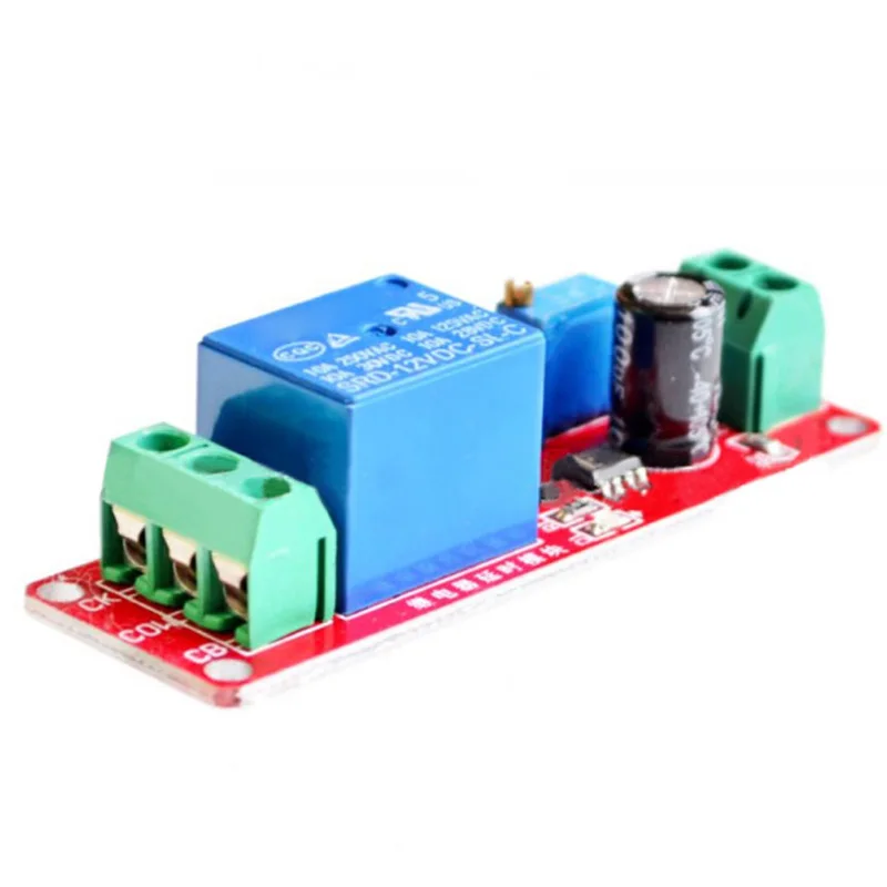 DC Relay Delay Switch Shield Control 0 - 10 Second Adjustable Second with NE555 Oscilla 12V Practical Neu Mode
DC Relay Delay Switch Shield Control 0 - 10 Second Adjustable Second with NE555 Oscilla 12V Practical Neu Mode