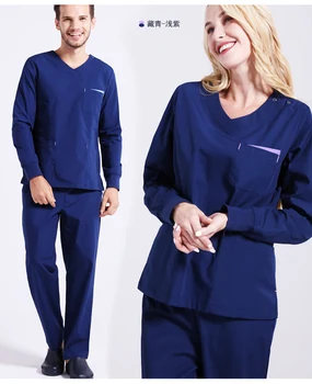 Autumn Winter Long Sleeve Medical Scrub Sets Surgical Doctors Clothing Hospital Dental Clinic Lab Uniforms Nurses Overalls
Autumn Winter Long Sleeve Medical Scrub Sets Surgical Doctors Clothing Hospital Dental Clinic Lab Uniforms Nurses Overalls