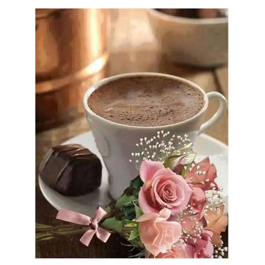 Home Decoration Nordic Style,Rose Coffee,Oil Painting By Numbers,Paintings Numbers
Home Decoration Nordic Style,Rose Coffee,Oil Painting By Numbers,Paintings Numbers