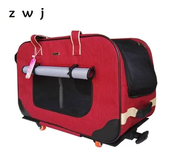 Dog trolley luggage bag for pets,pet case bags on wheels Carrier handbag Luggage Travel Tote Trolley Bags
Dog trolley luggage bag for pets,pet case bags on wheels Carrier handbag Luggage Travel Tote Trolley Bags