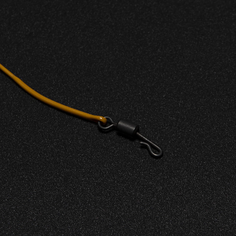 Karpfenmontage Karpfenvorfach Gr/ö/ße:10 FOX Fluorocarbon Fused Leader Kwik Change Swivel 115cm 30lbs Karpfenrig zum Angeln auf Karpfen
