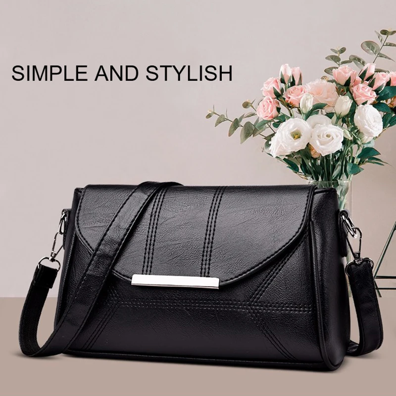 Woman Shoulder Bag PU Leather Business Envelope Female Messenger Bag Mini Bag Detachable Shoulder Strap
Woman Shoulder Bag PU Leather Business Envelope Female Messenger Bag Mini Bag Detachable Shoulder Strap