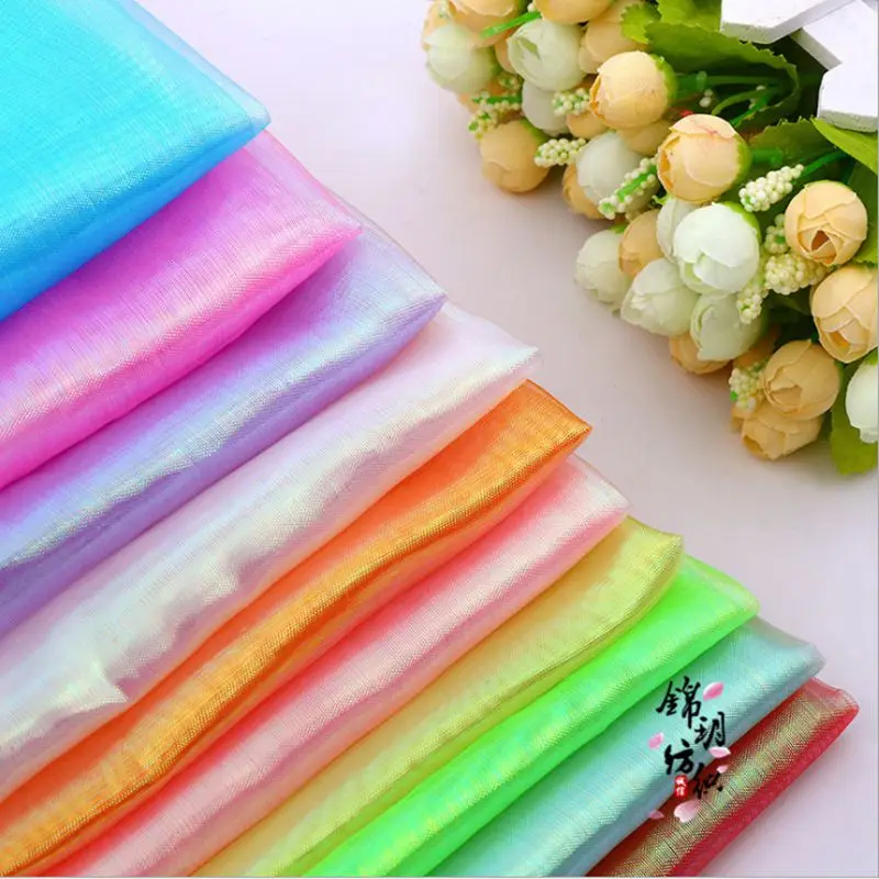 wedding and Christmas decoration organza fabric for dress doll fabrics DIY home cloth 45*150 cm/piece M76-1
wedding and Christmas decoration organza fabric for dress doll fabrics DIY home cloth 45*150 cm/piece M76-1