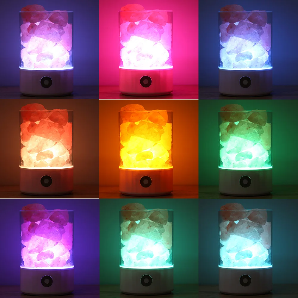 USB Crystal light Natural himalayan salt lamp LED lamp Air purifier Mood creator indoor Warm light Table lamp bedroom lava lamp
USB Crystal light Natural himalayan salt lamp LED lamp Air purifier Mood creator indoor Warm light Table lamp bedroom lava lamp