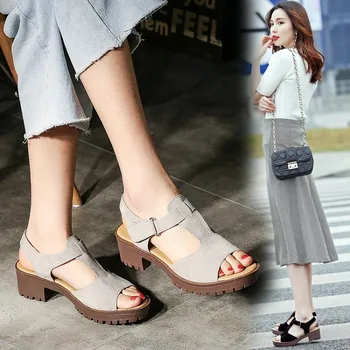 2018 summer new female thick heel with open toe comfort size code 33-43 sandals 18131
2018 summer new female thick heel with open toe comfort size code 33-43 sandals 18131