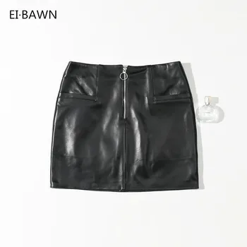 2020 New Arrival Skirts Women Genuine Leather Black Mini High Waist Zip Front Korean Ladies Fashion Design Skirts High Quality
2020 New Arrival Skirts Women Genuine Leather Black Mini High Waist Zip Front Korean Ladies Fashion Design Skirts High Quality