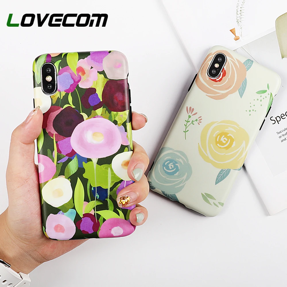 LOVECOM Phone Case For iPhone XR XS Max 6 6S 7 8 Plus X Colorful Flower Matte Soft IMD Cute Floral Back Cover Case Coque Gifts
LOVECOM Phone Case For iPhone XR XS Max 6 6S 7 8 Plus X Colorful Flower Matte Soft IMD Cute Floral Back Cover Case Coque Gifts