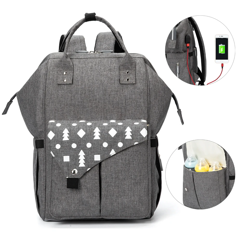 Large Baby Diaper Bag Waterproof USB Baby Bags For Mom Backpack Mummy Maternity Nappy Bag For Stroller Organizer Changing
Large Baby Diaper Bag Waterproof USB Baby Bags For Mom Backpack Mummy Maternity Nappy Bag For Stroller Organizer Changing