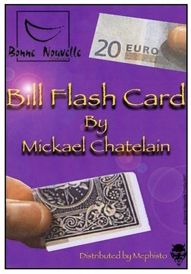 2014 Bill Flash Card by Mickael Chatelain -Magic tricks