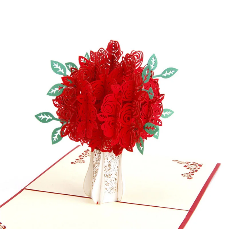 3D Flower Greeting Cards Pop Up Cards White Envelope Postcards Birthday Gift Event Party Christmas Invitations
3D Flower Greeting Cards Pop Up Cards White Envelope Postcards Birthday Gift Event Party Christmas Invitations