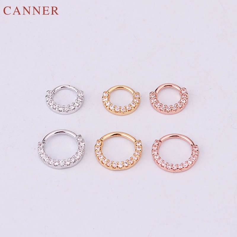 Silver/Gold CZ Crystal Rhinestone Hoop Nose Ring Daith Earring Snug Piercing Tragus Helix Cartilage Femme Body Jewelry 6/8mm C40
Silver/Gold CZ Crystal Rhinestone Hoop Nose Ring Daith Earring Snug Piercing Tragus Helix Cartilage Femme Body Jewelry 6/8mm C40