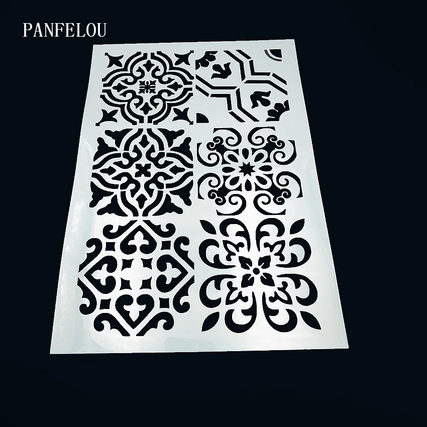 29.5*21cm decorative pattern scrapbook stencils spray plastic mold shield DIY cake hollow Embellishment printing lace ruler
29.5*21cm decorative pattern scrapbook stencils spray plastic mold shield DIY cake hollow Embellishment printing lace ruler