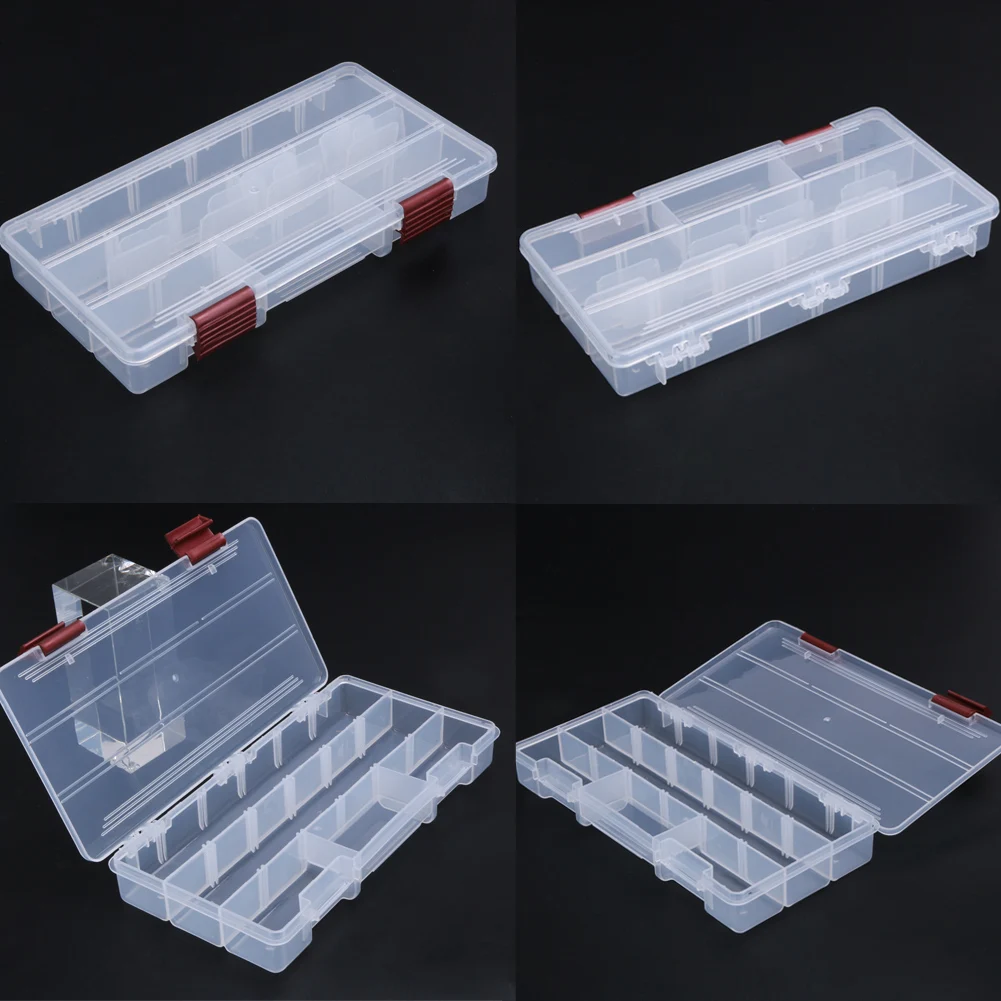 Durable 5 Compartments Fly Fishing Lure Hook Bait Storage Case 22.5 x 11.2 x 3.3cm Transparent Visible Fishing Tackle Box
Durable 5 Compartments Fly Fishing Lure Hook Bait Storage Case 22.5 x 11.2 x 3.3cm Transparent Visible Fishing Tackle Box