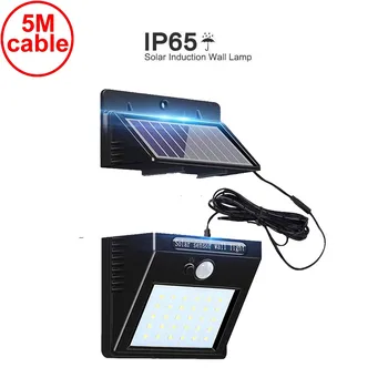 30 led solar light split mount pIR motion senser Garden street wall lamp for garden patio deck fence stairs 5M cable waterproof
30 led solar light split mount pIR motion senser Garden street wall lamp for garden patio deck fence stairs 5M cable waterproof
