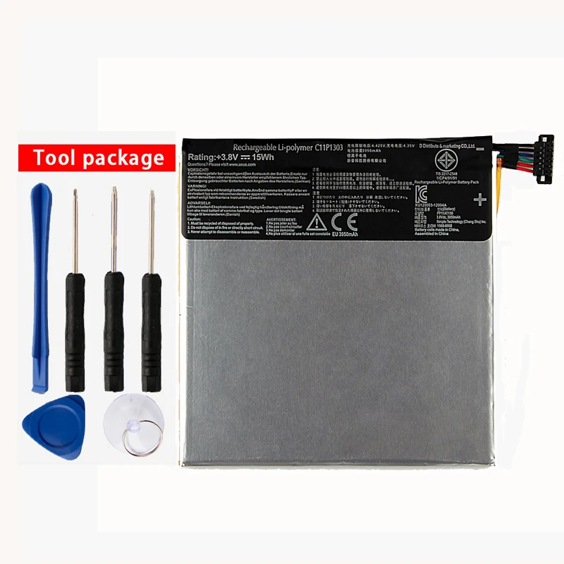 Original High Capacity C11P1303 Tablet PC Battery For ASUS Google Nexus 7 II 2nd ME571 ME57K ME57KL K009 K008 4270mAh
Original High Capacity C11P1303 Tablet PC Battery For ASUS Google Nexus 7 II 2nd ME571 ME57K ME57KL K009 K008 4270mAh