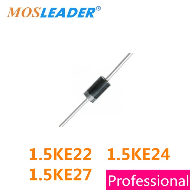 Mosleader DIP TVS DO201 1000PCS 1.5KE22 1.5KE24 1.5KE27 1.5KE22A 1.5KE24A 1.5KE27A 1.5KE22CA 1.5KE24CA 1.5KE27CA
Mosleader DIP TVS DO201 1000PCS 1.5KE22 1.5KE24 1.5KE27 1.5KE22A 1.5KE24A 1.5KE27A 1.5KE22CA 1.5KE24CA 1.5KE27CA