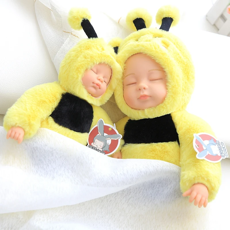 Lovely Reborn Baby Doll Plush Silicone Toy Stuffed Cartoon Animal Toys Silicone Baby Dolls Sleeping Playmates Girl Toys for Kid
Lovely Reborn Baby Doll Plush Silicone Toy Stuffed Cartoon Animal Toys Silicone Baby Dolls Sleeping Playmates Girl Toys for Kid