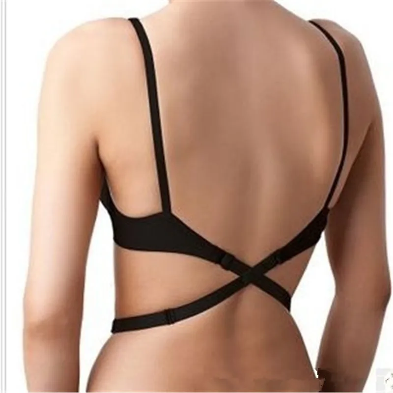 1 pcs Low Back Backless Adapter Converter Bra Strap Fully Adjustable Backless Extender Hook Sexy Fashion Low-back Dress Bra Belt
1 pcs Low Back Backless Adapter Converter Bra Strap Fully Adjustable Backless Extender Hook Sexy Fashion Low-back Dress Bra Belt
