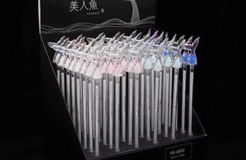 new crystal mermaid Pen Ink Pen promotion Gift School prize cute Office writing Supply student Stationery black Neutral pen 48pc
new crystal mermaid Pen Ink Pen promotion Gift School prize cute Office writing Supply student Stationery black Neutral pen 48pc