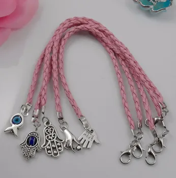 Free Shipping Wholesale 50Pcs Mixed Kabbalah Hamsa Hand Charms Red Leatheroid Braided String Bracelets Hot
Free Shipping Wholesale 50Pcs Mixed Kabbalah Hamsa Hand Charms Red Leatheroid Braided String Bracelets Hot