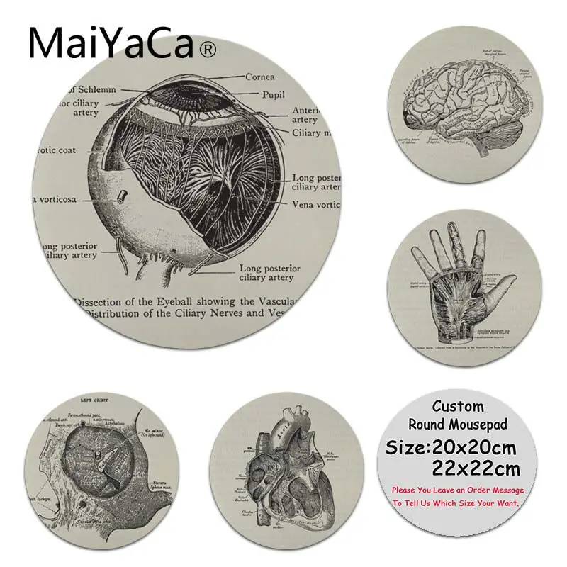 MaiYaCa Vintage Anatomy the Human Eyeball Customized laptop Gaming mouse pad Computer Gaming Mouse Mats
MaiYaCa Vintage Anatomy the Human Eyeball Customized laptop Gaming mouse pad Computer Gaming Mouse Mats