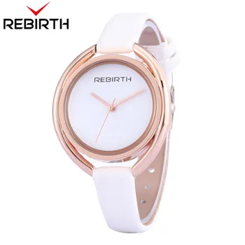 REBIRTH Top Brand Gold round Women's Quartz Watch Casual Ladies Watches leather Quartz-watch Clock Wristwatch relogio feminino
REBIRTH Top Brand Gold round Women's Quartz Watch Casual Ladies Watches leather Quartz-watch Clock Wristwatch relogio feminino