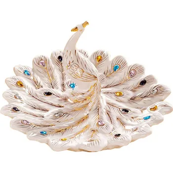 European Style Colorful Ceramics Peacock Inlay Diamond Fruit Dish Creative Living Room Tea Table Candy Dish X1091
European Style Colorful Ceramics Peacock Inlay Diamond Fruit Dish Creative Living Room Tea Table Candy Dish X1091
