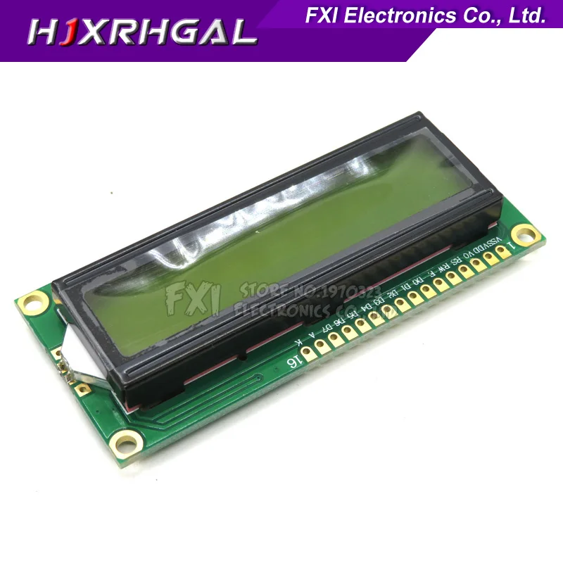 1PCS LCD1602 1602 module green screen 16x2 Character LCD 1602 5V green screen and white code for arduino
1PCS LCD1602 1602 module green screen 16x2 Character LCD 1602 5V green screen and white code for arduino