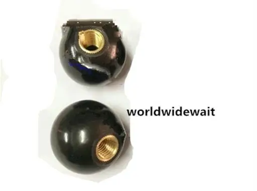5Pcs M6 M8 Black Copper Core Round Ball Bakelite Lever Knob Screw On Type Machine Tool Replacement
5Pcs M6 M8 Black Copper Core Round Ball Bakelite Lever Knob Screw On Type Machine Tool Replacement