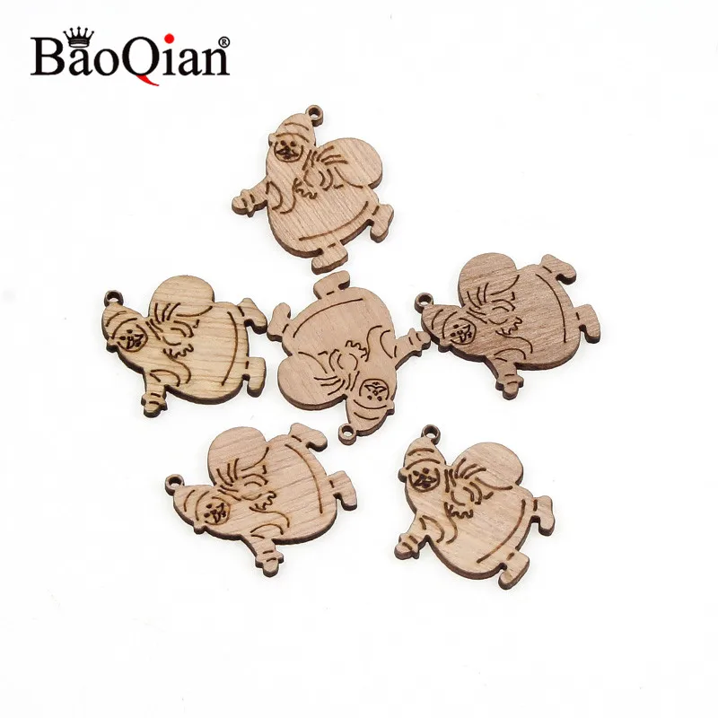 20pcs Natural Wooden Santa Claus Wood Slice Decoration Scrapbooking Embellishments Craft For Christmas DIY Ornament 28x30mm
20pcs Natural Wooden Santa Claus Wood Slice Decoration Scrapbooking Embellishments Craft For Christmas DIY Ornament 28x30mm