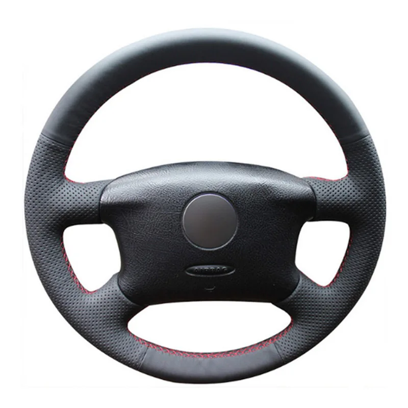 DIY Sewing-on PU Leather Steering Wheel Cover Exact Fit For VolksWagen Passat B5 Golf 4 Skoda Octavia 1999-2005
DIY Sewing-on PU Leather Steering Wheel Cover Exact Fit For VolksWagen Passat B5 Golf 4 Skoda Octavia 1999-2005