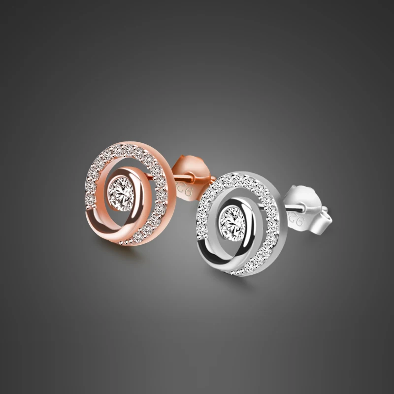 Fashionable dazzling zirconium circular earrings. 100% solid 925 sterling silver Stud earrings for women. Silver jewelry girls
Fashionable dazzling zirconium circular earrings. 100% solid 925 sterling silver Stud earrings for women. Silver jewelry girls