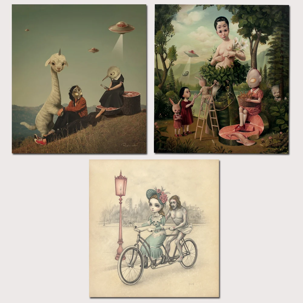 Mark Ryden Nicoletta 1 Panel Abstract Wall Art Oil Painting Poster Canvas Painting Print Pictures for Living Room Home Decor
Mark Ryden Nicoletta 1 Panel Abstract Wall Art Oil Painting Poster Canvas Painting Print Pictures for Living Room Home Decor