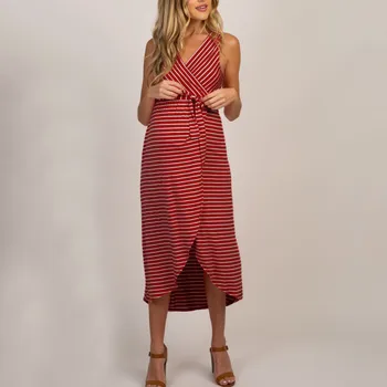 vetement femme 2019 Women Sleeveless Pregnancy maternity clothes dress Nursing Stripe Summer Long Dress Clothes ropa de mujer
vetement femme 2019 Women Sleeveless Pregnancy maternity clothes dress Nursing Stripe Summer Long Dress Clothes ropa de mujer