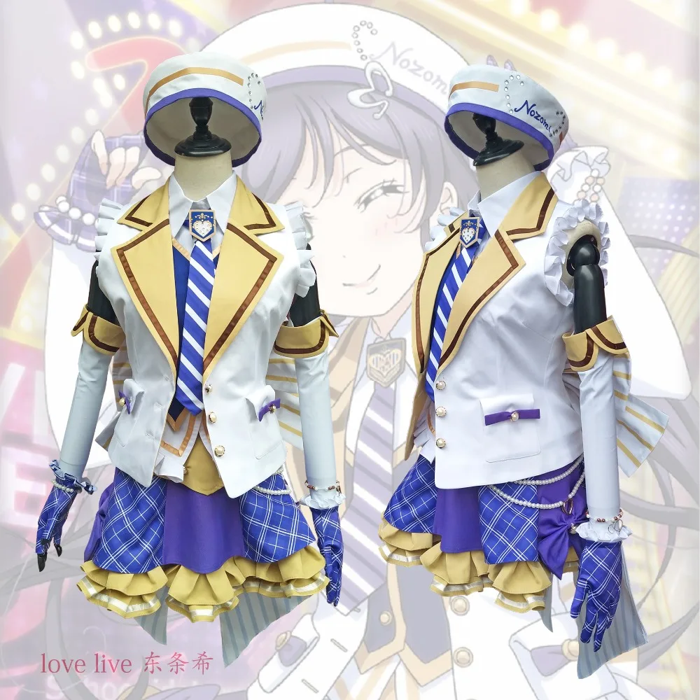 2018 New LoveLive! Card HR Tojo Nozomi Cosplay Costume Fancy Dress Adult Costumes Carnival/Halloween Costumes for Women S-XL
2018 New LoveLive! Card HR Tojo Nozomi Cosplay Costume Fancy Dress Adult Costumes Carnival/Halloween Costumes for Women S-XL