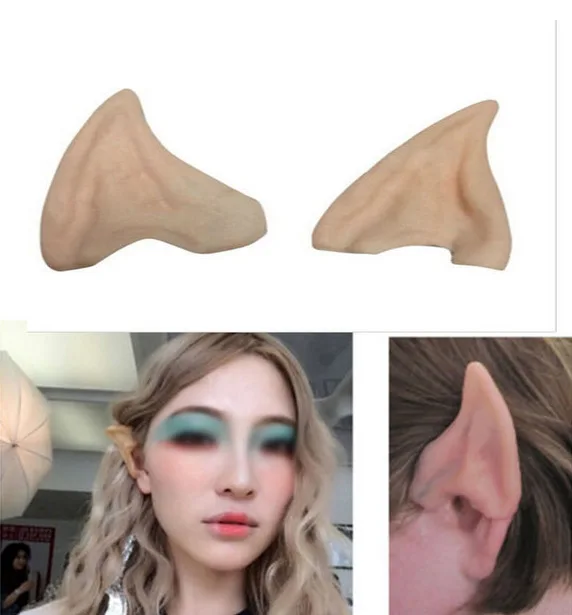 2pairs/lot Halloween Party Wizard Elf Ears Latex Fairy Pixie Ears Cosplay Accessories Halloween Dress up Accessories
2pairs/lot Halloween Party Wizard Elf Ears Latex Fairy Pixie Ears Cosplay Accessories Halloween Dress up Accessories