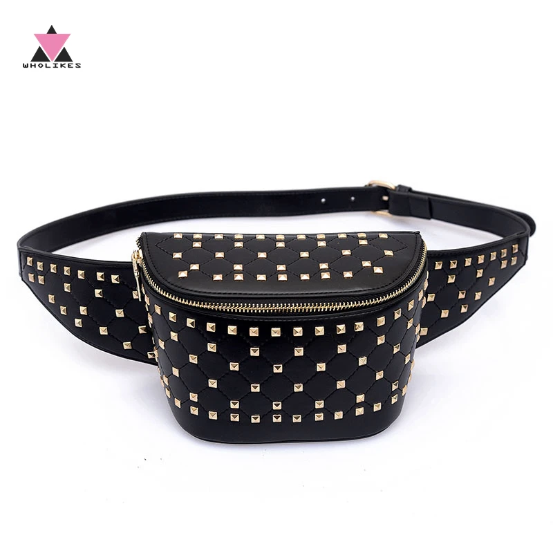 Wholikes 2018 Summer New Tide Rivets Ladies Pockets Korean Fashion Mini Waist Bag Female Fashion Organizer Waist Bag
Wholikes 2018 Summer New Tide Rivets Ladies Pockets Korean Fashion Mini Waist Bag Female Fashion Organizer Waist Bag
