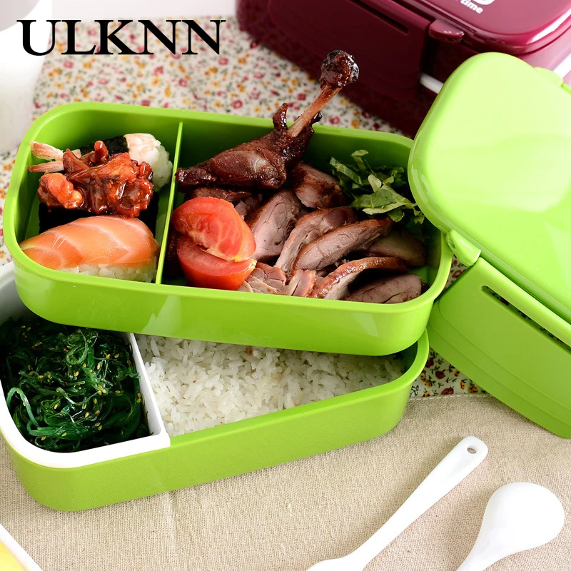 ULKNN Plastic Double Deck Lunch Box High Capacity Microwave Oven Appliance Green Brown Black Red Double Deck Lunch Box
ULKNN Plastic Double Deck Lunch Box High Capacity Microwave Oven Appliance Green Brown Black Red Double Deck Lunch Box