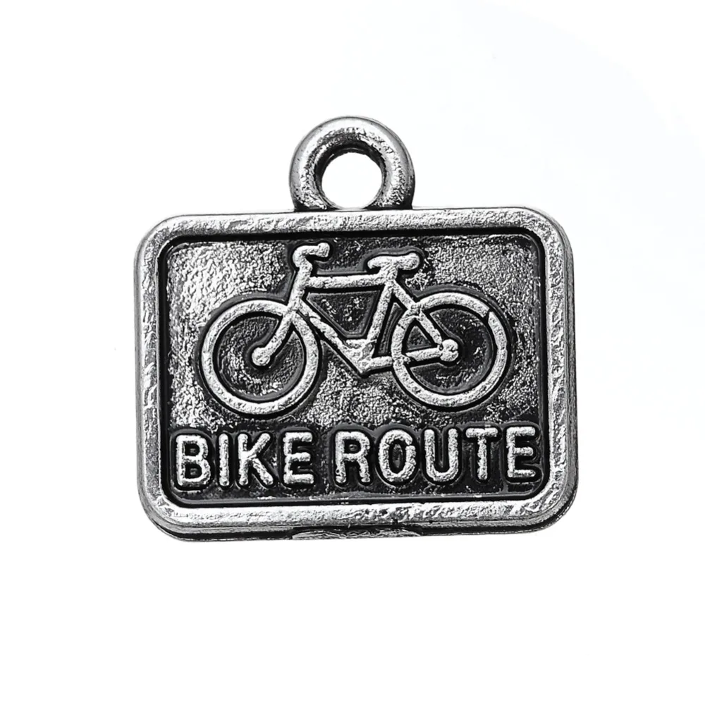 EUEAVAN 30pcs Antique Silver Plated Bike Route Word Charm Bicycle Pattern Pendant DIY Jewelry Finding Fit Bracelet Necklace
EUEAVAN 30pcs Antique Silver Plated Bike Route Word Charm Bicycle Pattern Pendant DIY Jewelry Finding Fit Bracelet Necklace