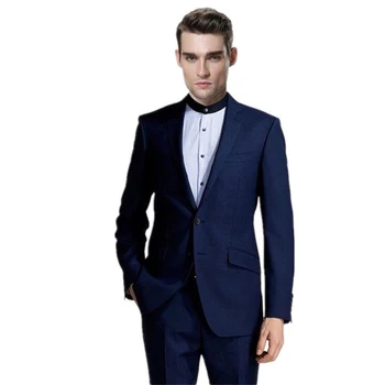 Two-piece fashion lapel two buttons man leisure suit 2018 dark blue men wedding suits mens terno masculino costume mariage homme
Two-piece fashion lapel two buttons man leisure suit 2018 dark blue men wedding suits mens terno masculino costume mariage homme