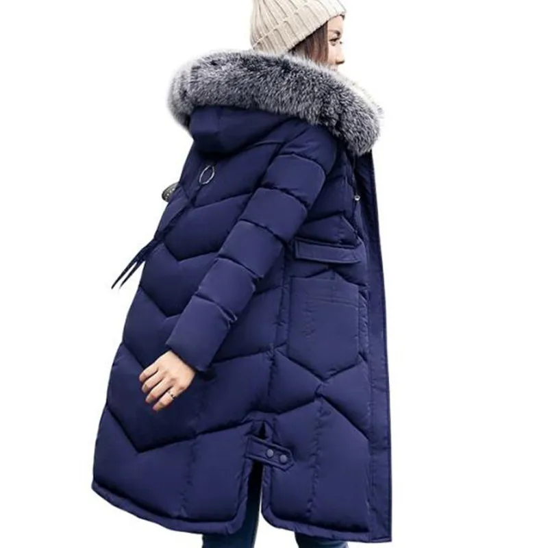 Winter Jacket Women 2019 Fashion New Large Fur Collar Hooded Parka Thick Coat For Women Outwear Slim Female Clothing
Winter Jacket Women 2019 Fashion New Large Fur Collar Hooded Parka Thick Coat For Women Outwear Slim Female Clothing