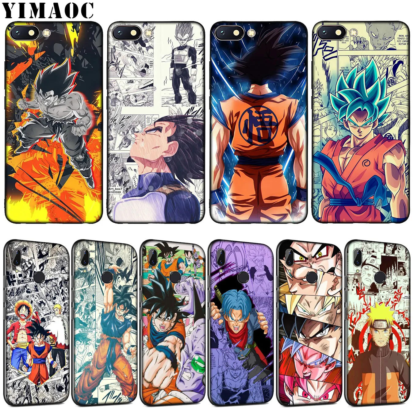 YIMAOC DRAGON BALL Z DBZ Goku Soft Silicone Phone Case for Xiaomi Redmi K20 GO S2 6A 7A 4A 4X Note 8 7 5 6 Pro Plus Black Cover
YIMAOC DRAGON BALL Z DBZ Goku Soft Silicone Phone Case for Xiaomi Redmi K20 GO S2 6A 7A 4A 4X Note 8 7 5 6 Pro Plus Black Cover