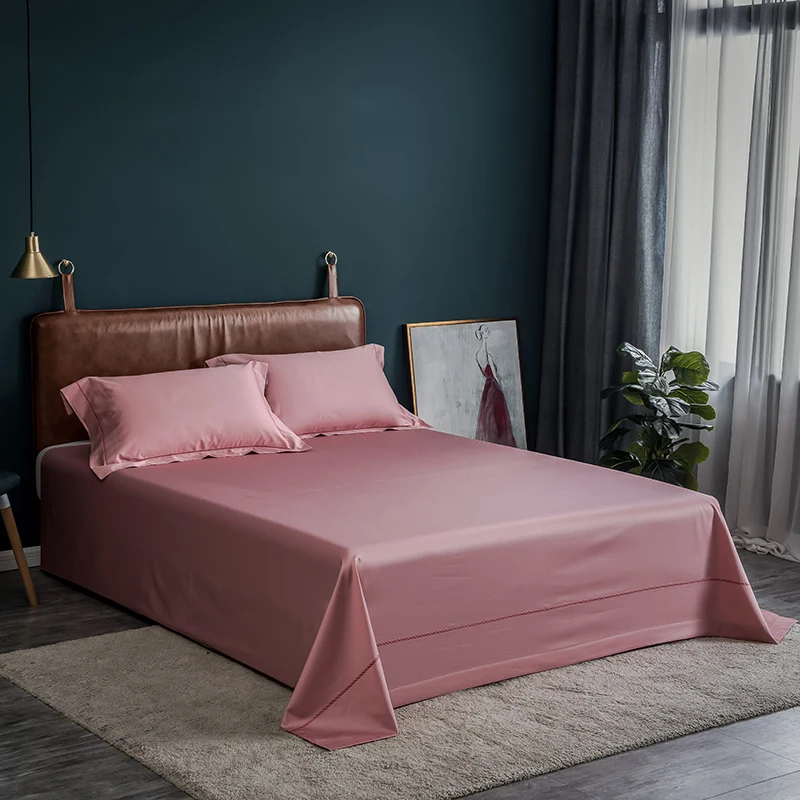 Long-Staple Cotton Bedding 3PCS Sheet Home Textile Bean Paste Solid Color Flat Sheets Combed Cotton Bed Sheet Bedding Pillowslip
Long-Staple Cotton Bedding 3PCS Sheet Home Textile Bean Paste Solid Color Flat Sheets Combed Cotton Bed Sheet Bedding Pillowslip