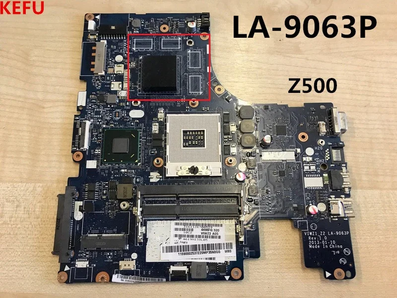 KEFU LA-9063P For Lenovo Z500 Notebook PC Motherboard 100% tested good before send
KEFU LA-9063P For Lenovo Z500 Notebook PC Motherboard 100% tested good before send