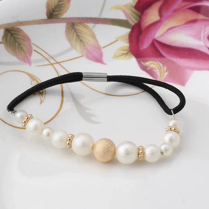 2019 New Korean Style Pearls Gum For Hair Girls Hair Accessories Pop Elastic Pearls Beads Hair Ponytail Scrunchies Headwear
2019 New Korean Style Pearls Gum For Hair Girls Hair Accessories Pop Elastic Pearls Beads Hair Ponytail Scrunchies Headwear